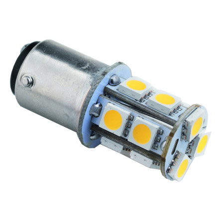 Ampoule LED - BA15D - 12/24 V - 156 lumens - En blister