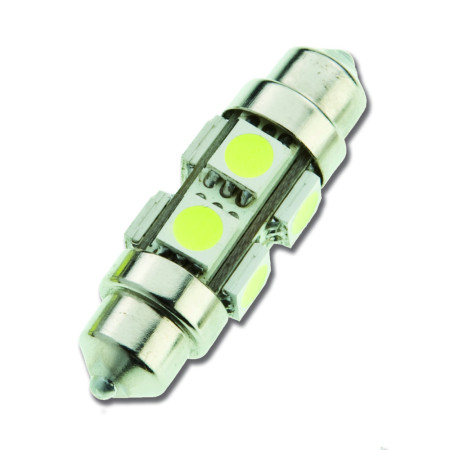Ampoule LED - navette 44 mm - 12 V - 180 lumens - Blister de 2