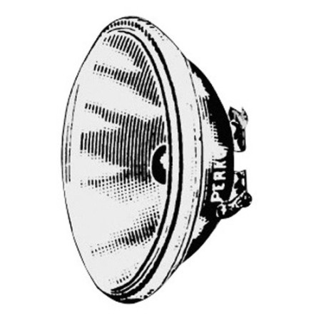 Ampoule étanche 24 V 50 W 110 mm rayé -