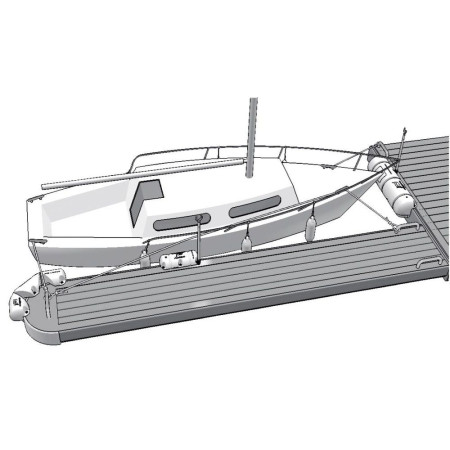MAJONI Défense de ponton 110cm - bumper 3/4