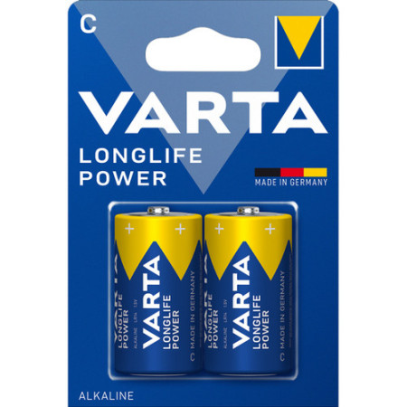 Pile alcaline LR14 - C Longlife Power - LR14 - Blister de 2
