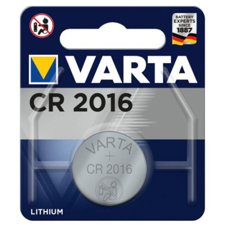 Pile bouton - lithium - CR2016 - En blister