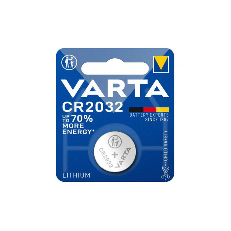 Pile bouton - lithium - CR2032 - En blister