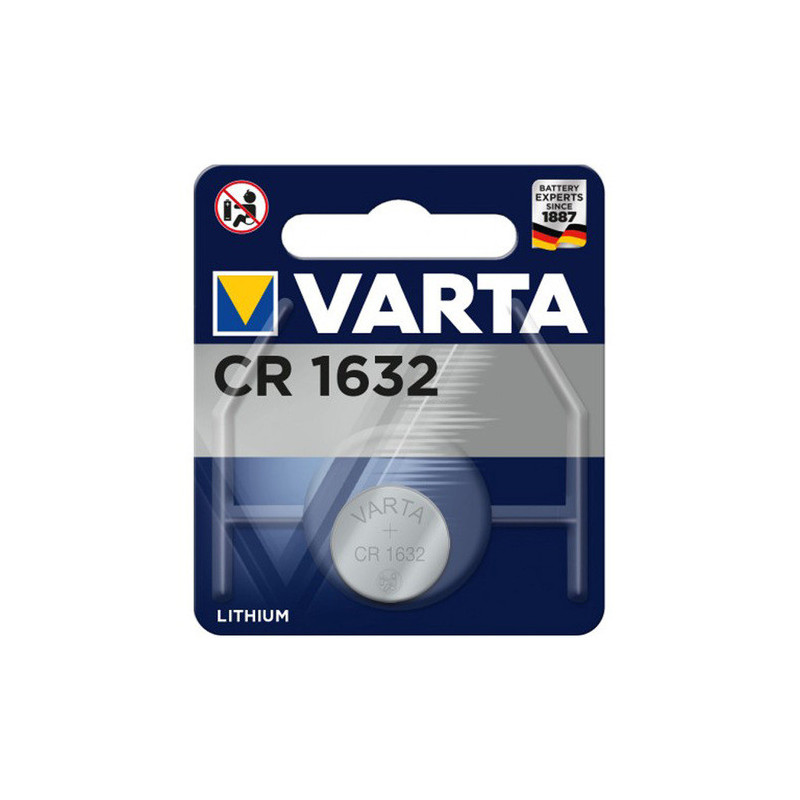 Pile bouton - lithium - CR1632 - En blister