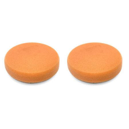 Mousse de polissage - Orange - Médium - Lot de 2