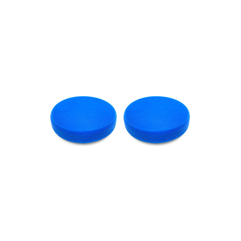 Mousse de polissage - Bleu - Souple - Lot de 2