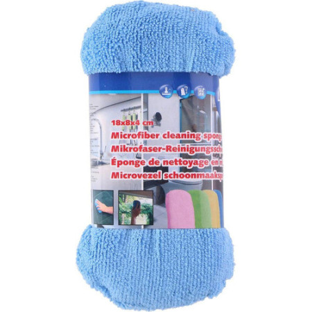 Eponge microfibre - 18 x 8 x 4 cm