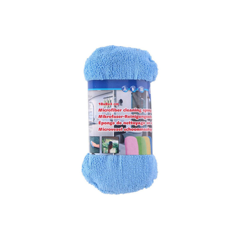 Eponge microfibre - 18 x 8 x 4 cm