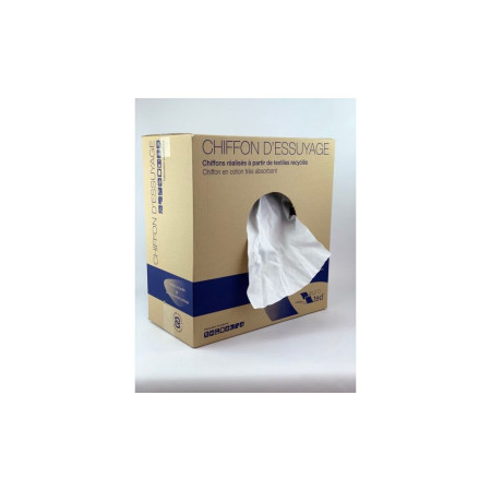 Sac chiffons blanc 10kg