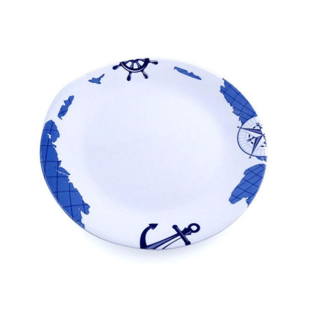 Assiette antiderapante Sealand - à dessert - diametre 20cm x6
