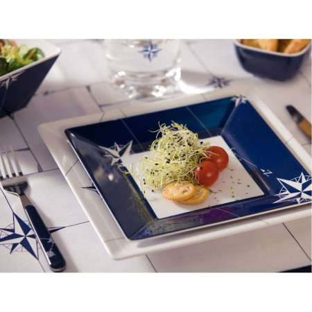 MARINE BUSINESS Northwind assiette plate à desssert 6u