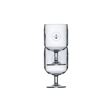 MARINE BUSINESS Verres à pied empilable sailor soul-Ecozen (