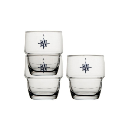 MARINE BUSINESS NORTHWIND Verres empilables (x6)