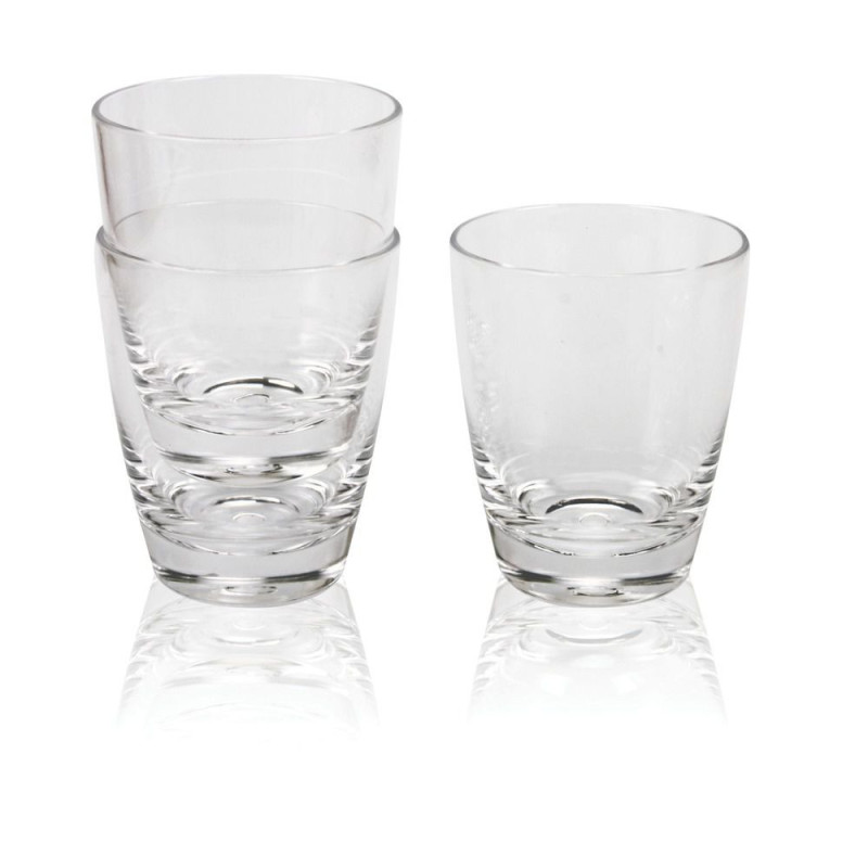 COULEUR MER Verre Capri empilable Tritan? incolore