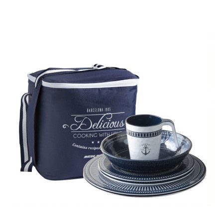 MARINE BUSINESS Pack vaisselle SAILOR SOUL 24 pièces