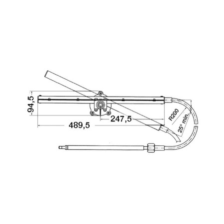 Boitier T86 avec cable 24'