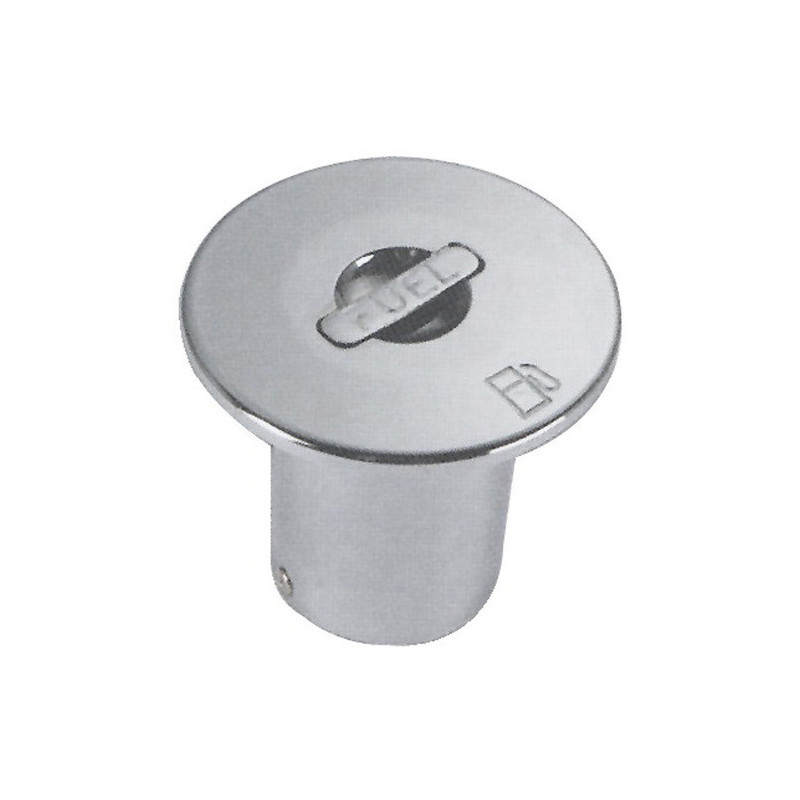 Bouchon incliné 30° laiton chromé FUEL 50 mm -