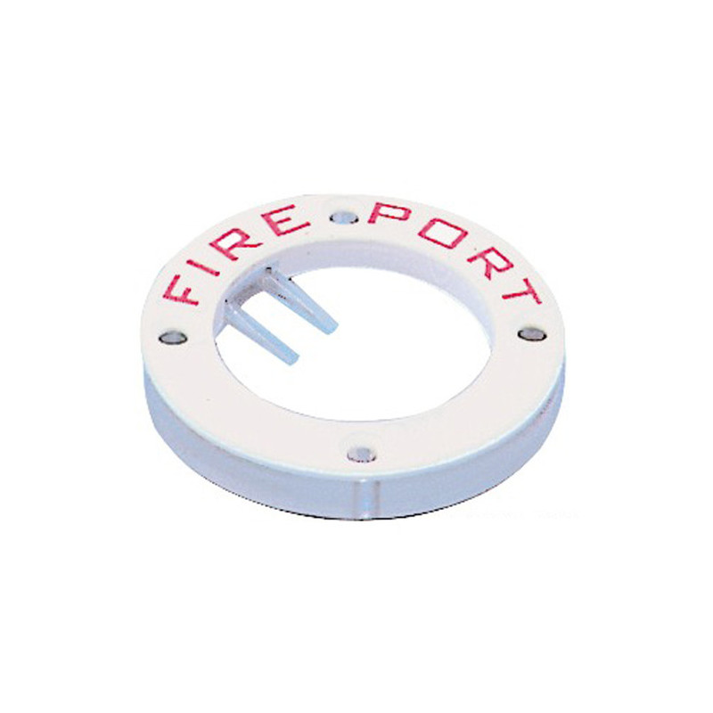 Trappe coupe-feu Fire Port plastic blanc