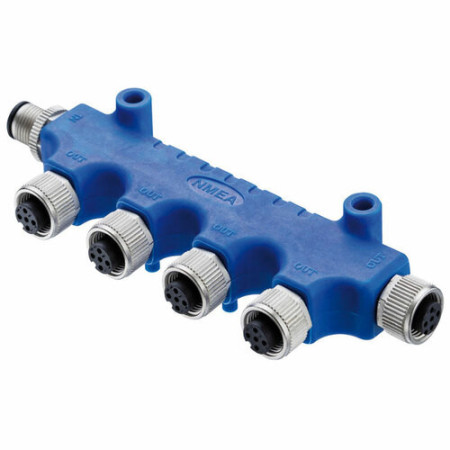 NMEA 2000 4-way connector 4A 60 V