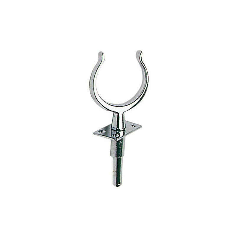 Dame de nage laiton chromé 12 x 48 mm