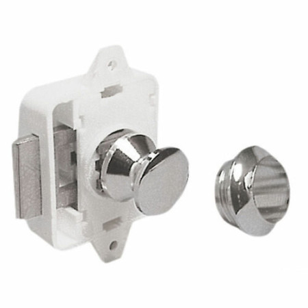 Pommeau laiton chromé 13 mm