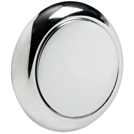 Pommeau + bague Rond ABS chromé