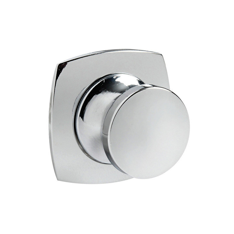 Pommeau + bague Convexe ABS chromé