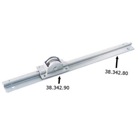 Rail laiton nickelé 30x12x2000 mm