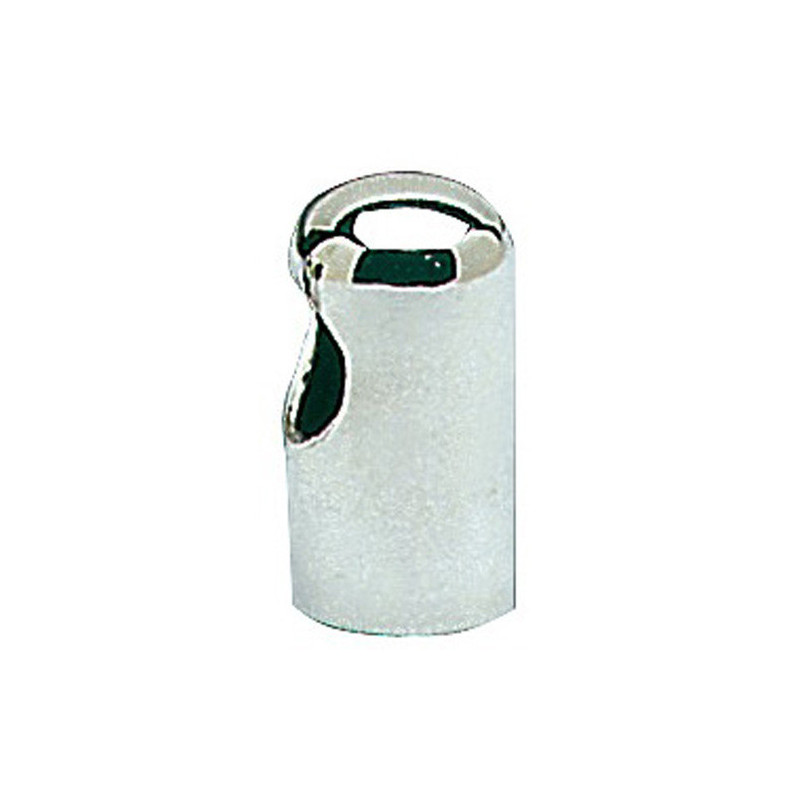 Main-courante terminal inox 25 mm -