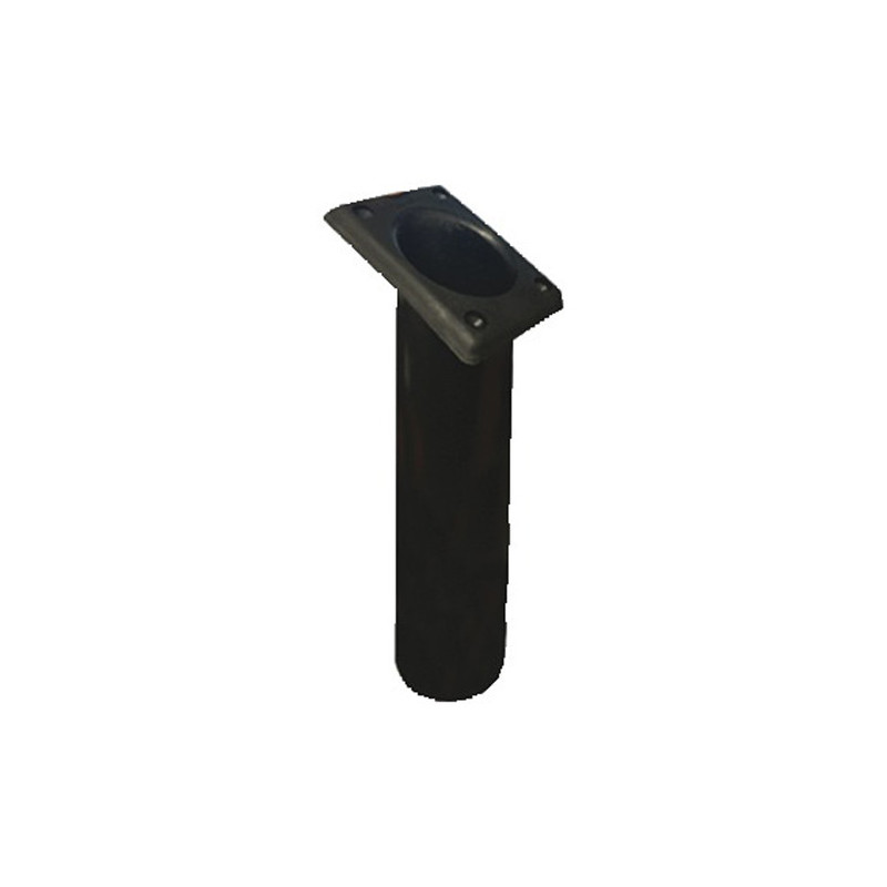 Porte canne polypr UV stabilizé carré noir 240mm