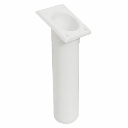 Porte canne polypr UV stabilizé carré blanc 240mm
