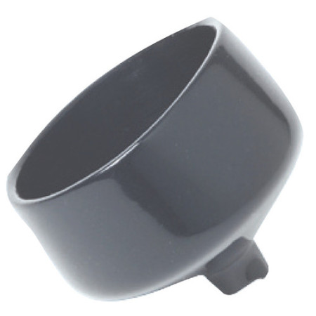 Raccord evacuation eau PVC ovale p. porte-canne