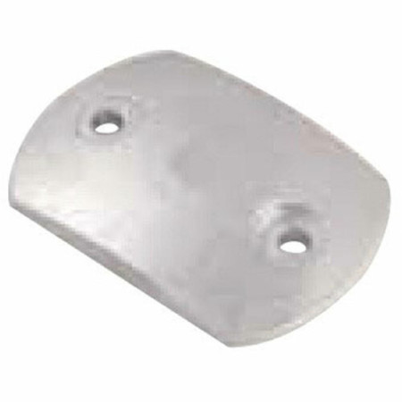 Plaque en zinc bombée 80x55 mm