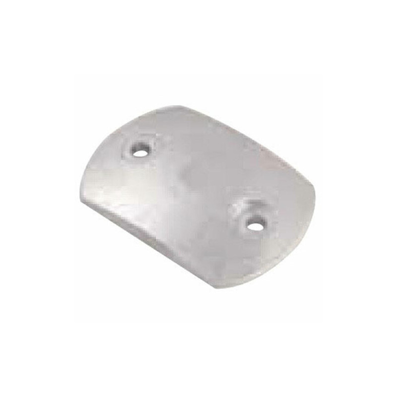Plaque en zinc bombée 80x55 mm