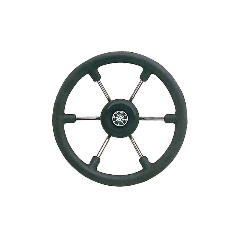 Barre à roue inox noir 400 mm -