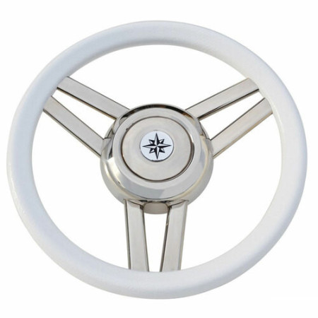 Volant Magnifico 3 branches Ø 350 mm blanc -