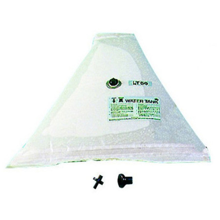 Réservoir d'eau douce souple - 55 litres - 80 x 88 cm