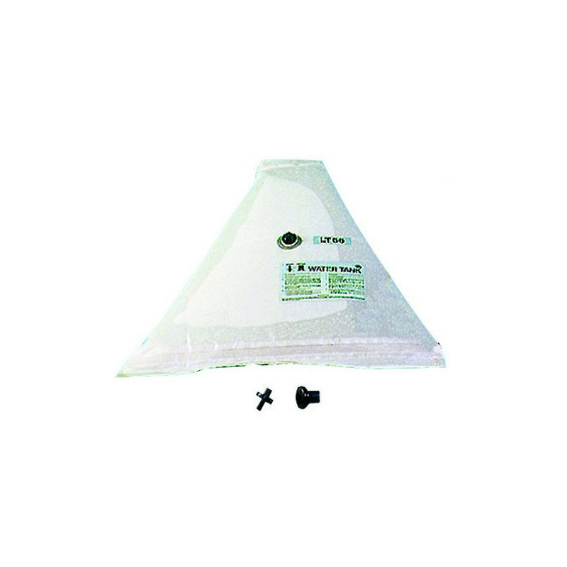 Réservoir d'eau douce souple - 55 litres - 80 x 88 cm