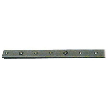 Rail aluminium anodisé + PTFE 22x3mm (barre 2m) - Longueur de 2 M