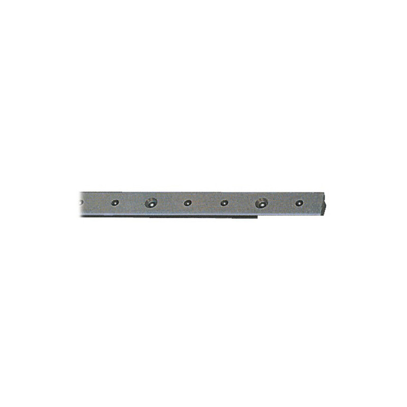 Rail aluminium anodisé + PTFE 25x4mm (barre 2m) - Longueur de 2 M