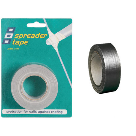 Ruban adhésif rayon laminé argent 25mm x 10m -