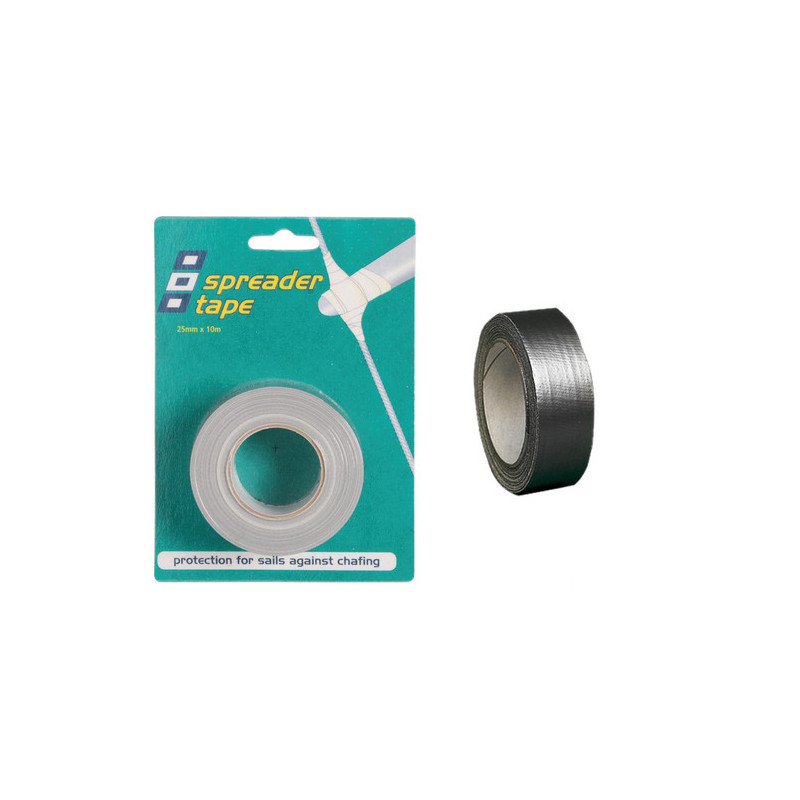 Ruban adhésif rayon laminé argent 25mm x 10m -