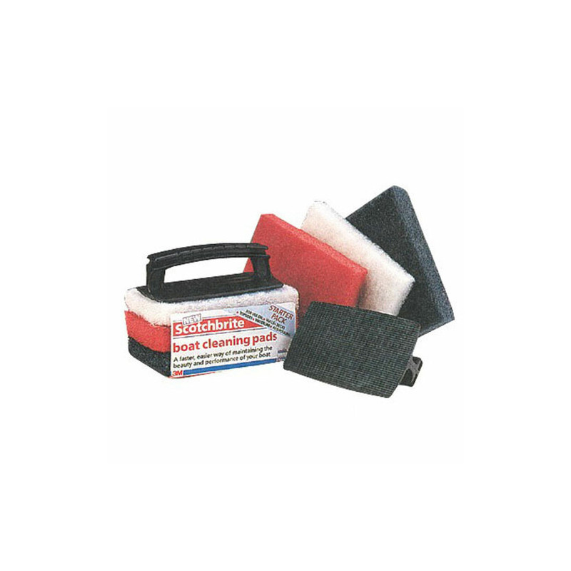 3M Scotch-Brite Cleaning System blanc - Lot de 10