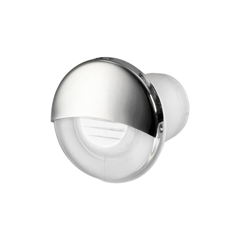 Lumière de courtoisie LED à encastrer ronde blanc -