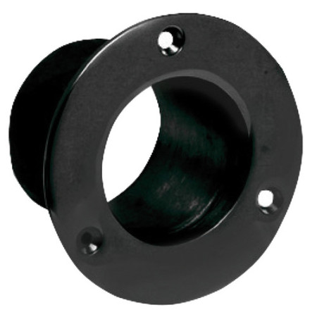 Douille en plastique noire pour tuyau -