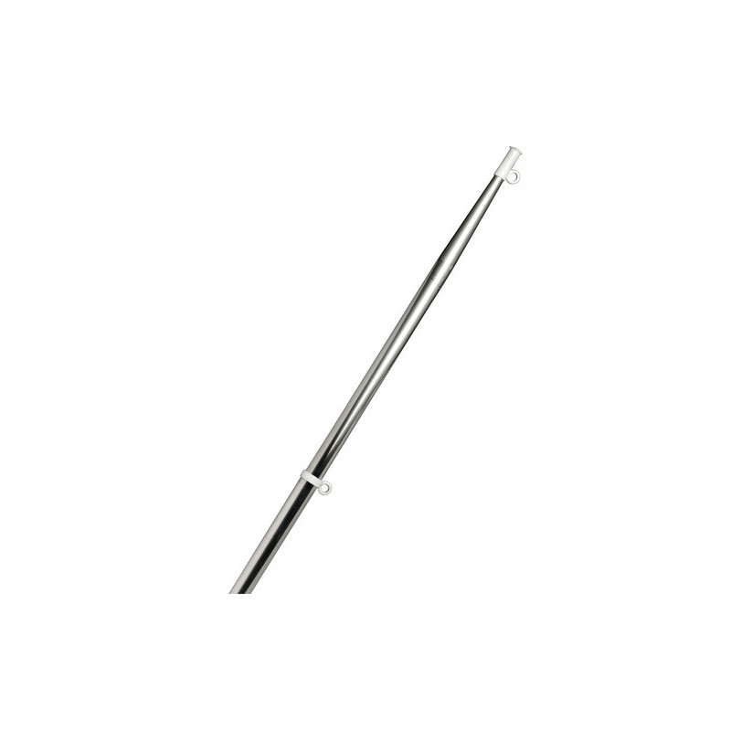 Mât inox section conique sans base 40 cm -