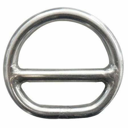 Anneau demi-rond à barette 5x45 mm -