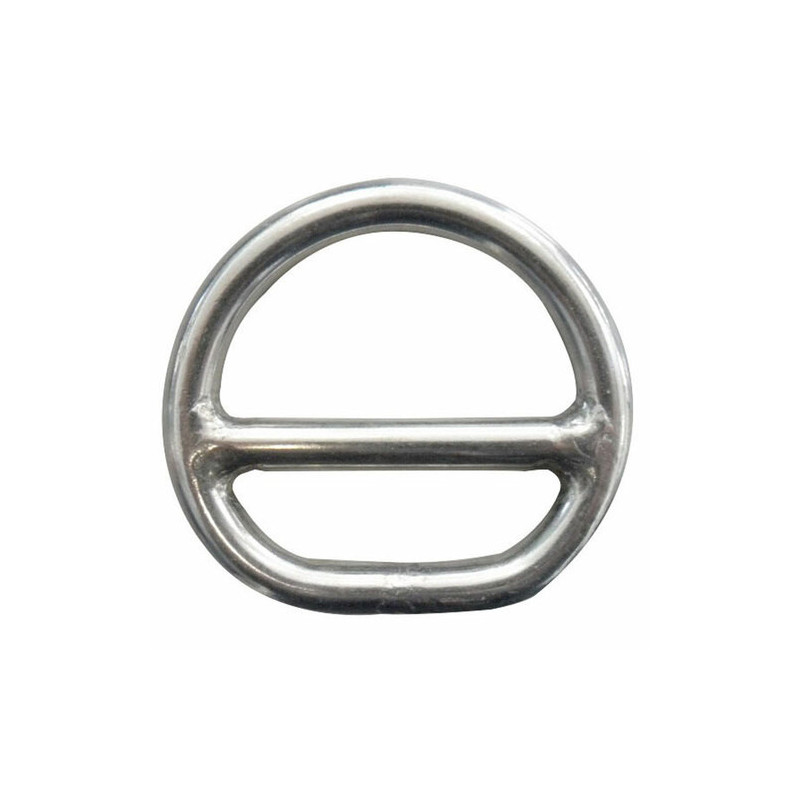 Anneau demi-rond à barette 5x45 mm -