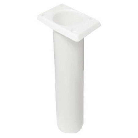Porte canne polypr UV stabilizé carré blanc 230mm -