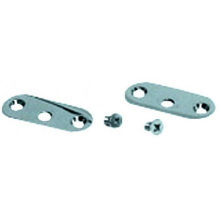 Kit fixation main-courante 3 platines + 2 vis -
